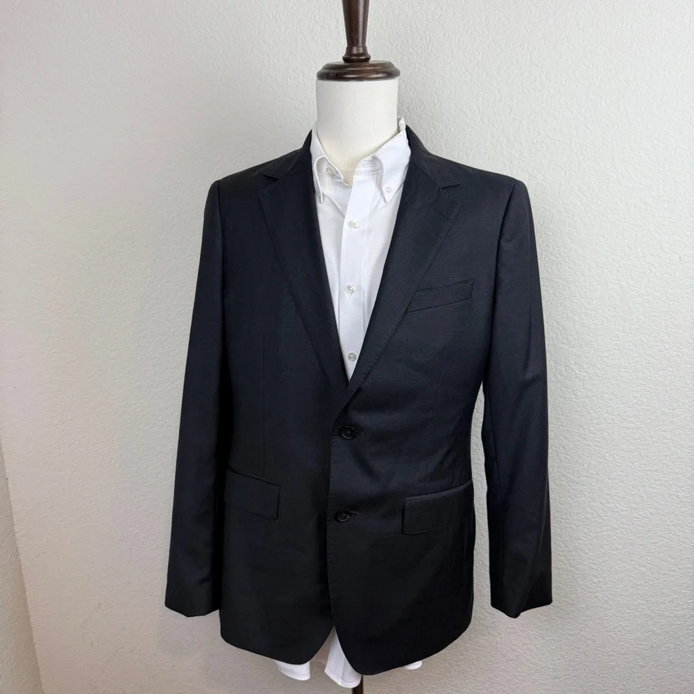 Bonobos men’s Jetsetter Italian Wool Blazer | 40R | charcoal